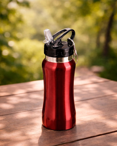 Squeeze de inox personalizado para empresas