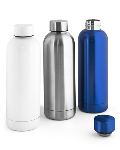 Brindes Personalizados - Squeeze em aco Inox Personalizado