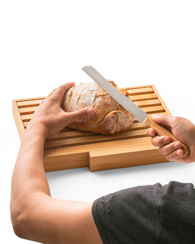 Brindes Personalizados - Tabua para Pao com Faca Personalizada
