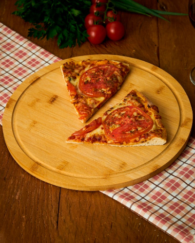 Tabua Redonda de Madeira Personalizada