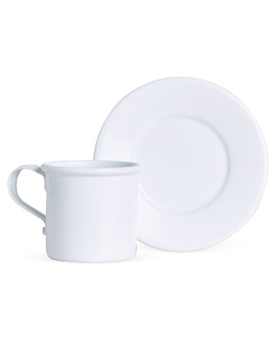 Brindes Personalizados - Xicara com Pires em Aluminio Personalizada